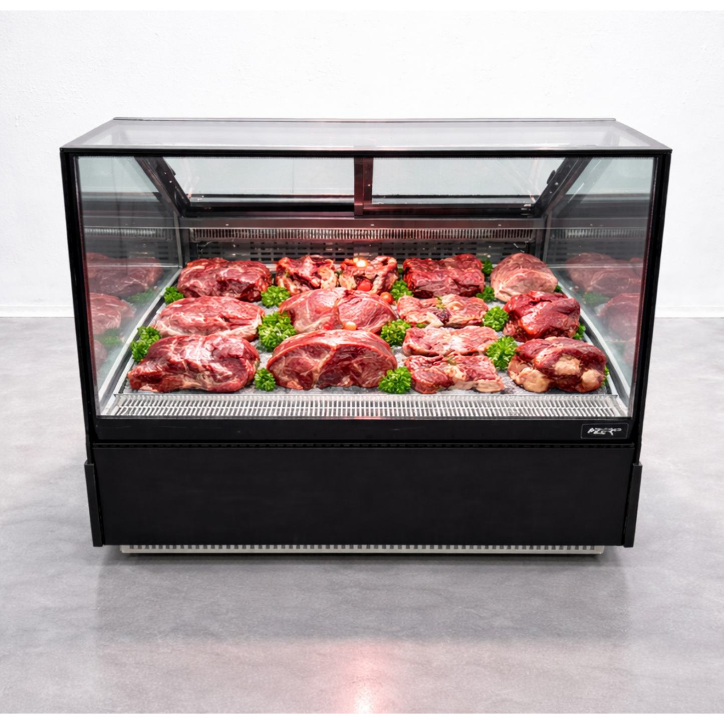 Vitrina para Carnes Refrigerada 1.20 mts EVO BLACK