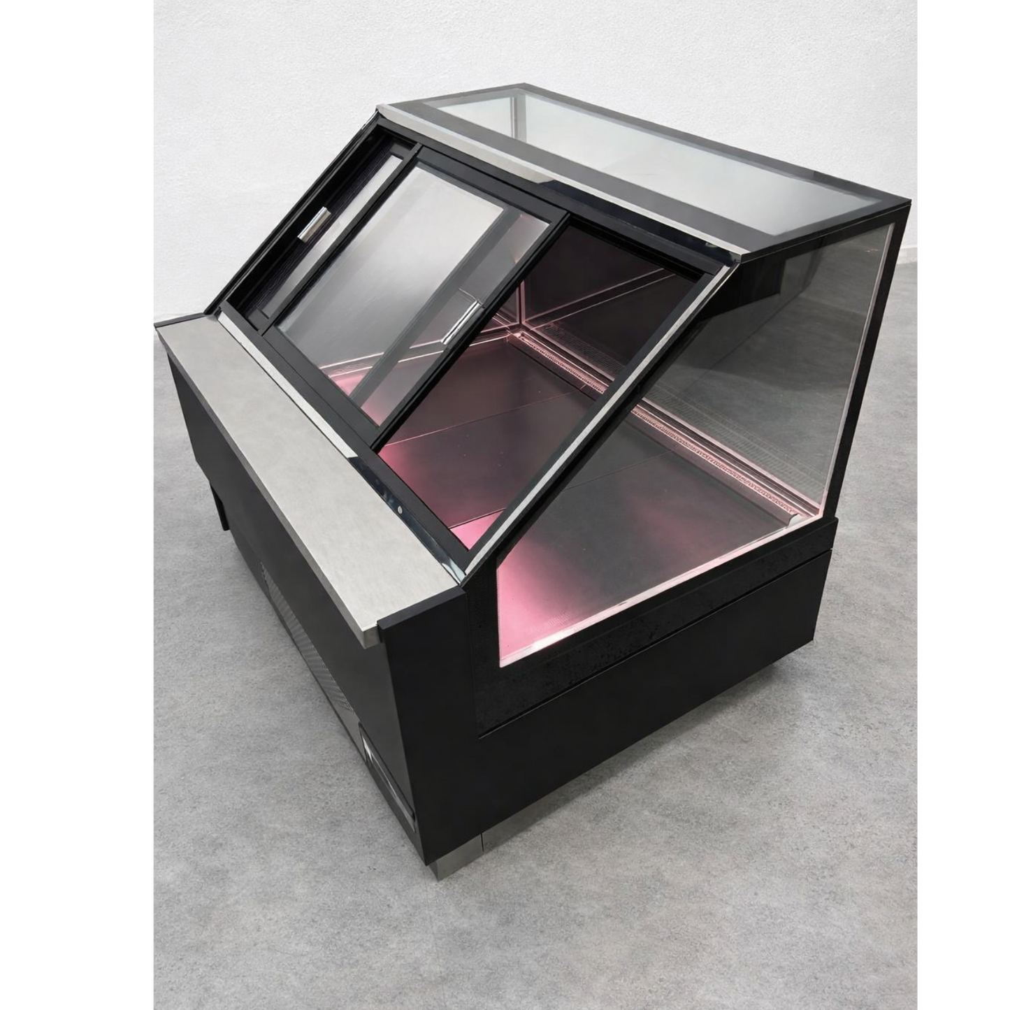 Vitrina para Carnes Refrigerada 1.20 mts EVO BLACK