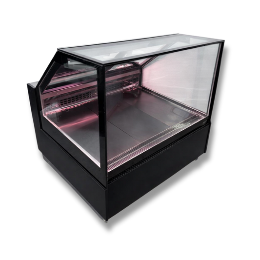 Vitrina para Carnes Refrigerada 1.20 mts EVO BLACK