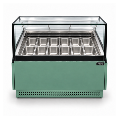 Vitrina Helado duro o Gelato 12 sabores AZ-VH1200 ECO