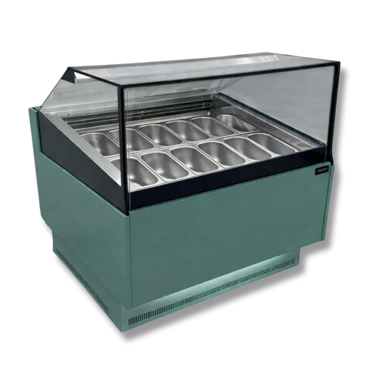 Vitrina Helado duro o Gelato 12 sabores AZ-VH1200 ECO