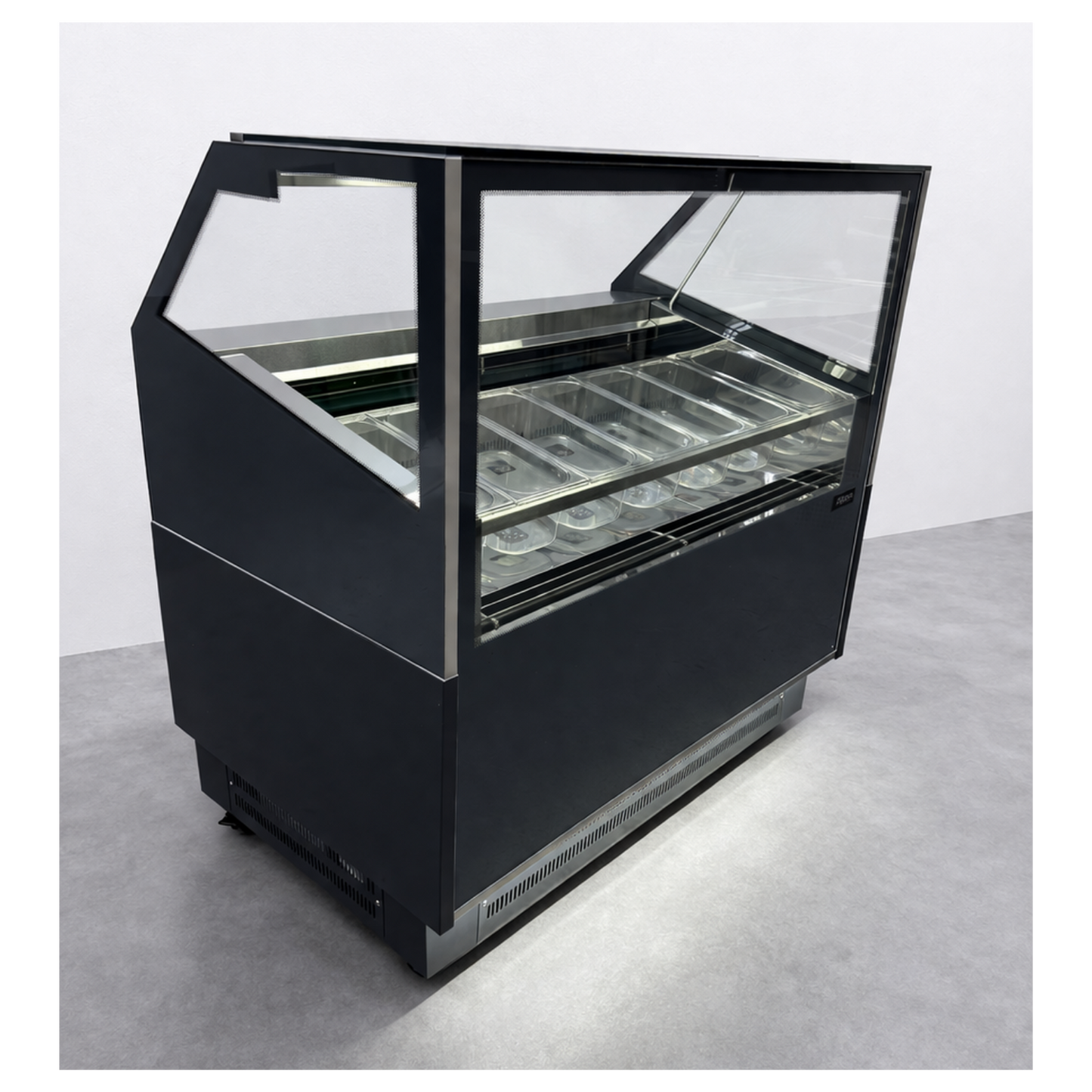 Vitrina Helado duro o Gelato 6 Sabores SLIM AZ-VH6A1230 EVO GRIS ALPINO