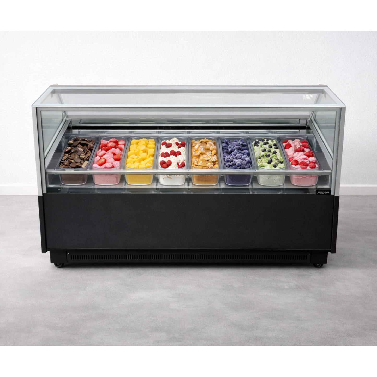 Vitrina Helado duro o Gelato 8 Sabores SLIM AZ-VH8A1560 EVO