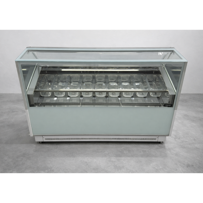 Vitrina Helado duro o Gelato 9 Sabores SLIM AZ-VH9A1720 EVO