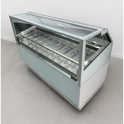 Vitrina Helado duro o Gelato 9 Sabores SLIM AZ-VH9A1720 EVO