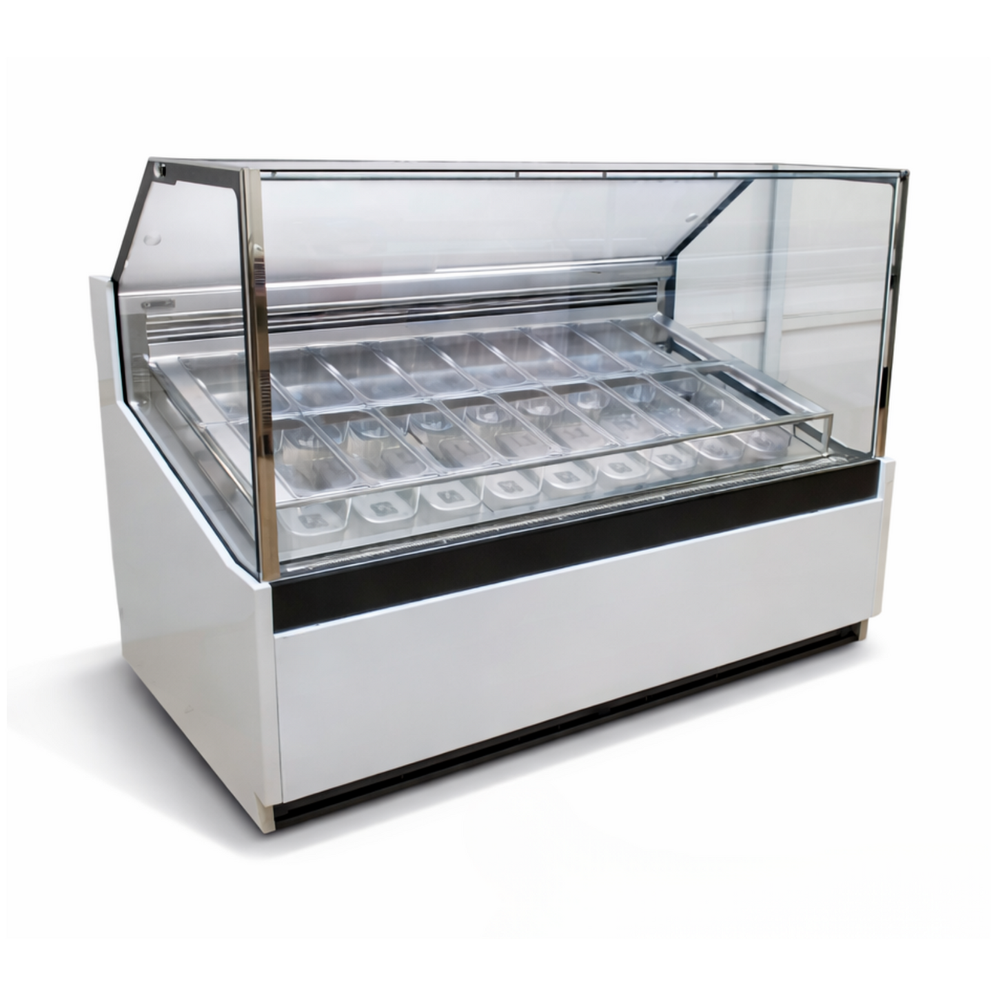 Vitrina Helado o Gelato 18 Azafates Modelo ALBA