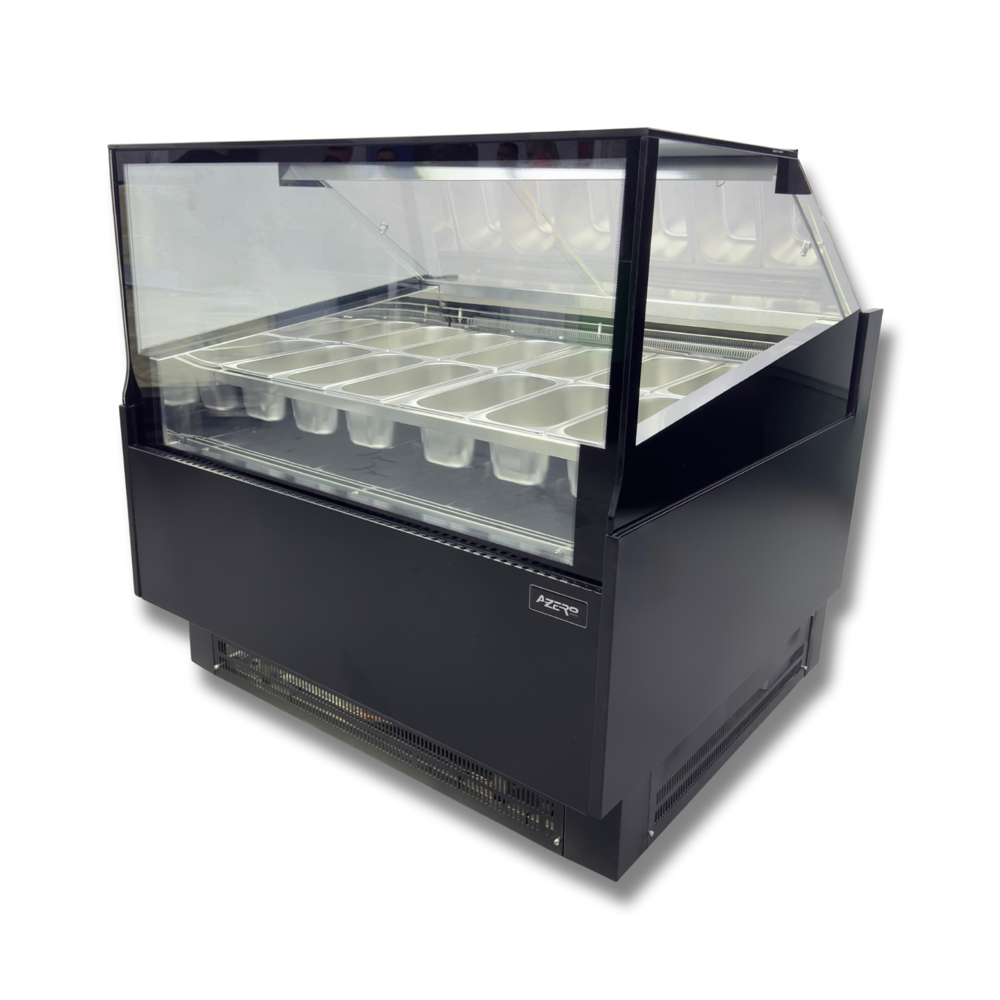 Vitrina para Helados o Gelato 12 sabores flotantes AZ-VH1200 EVO BLACK