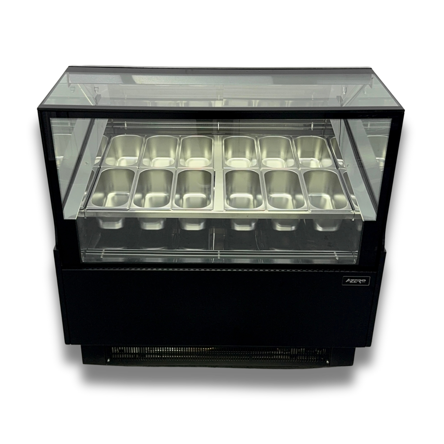 Vitrina para Helados o Gelato 12 sabores flotantes AZ-VH1200 EVO BLACK