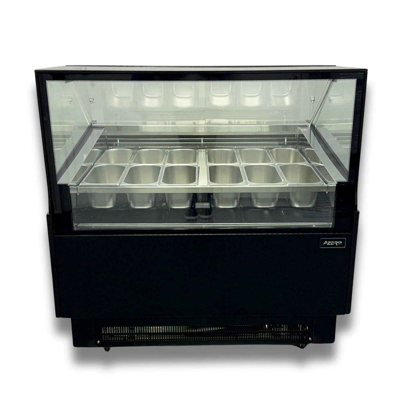 Vitrina para Helados o Gelato 12 sabores flotantes AZ-VH1200 EVO BLACK
