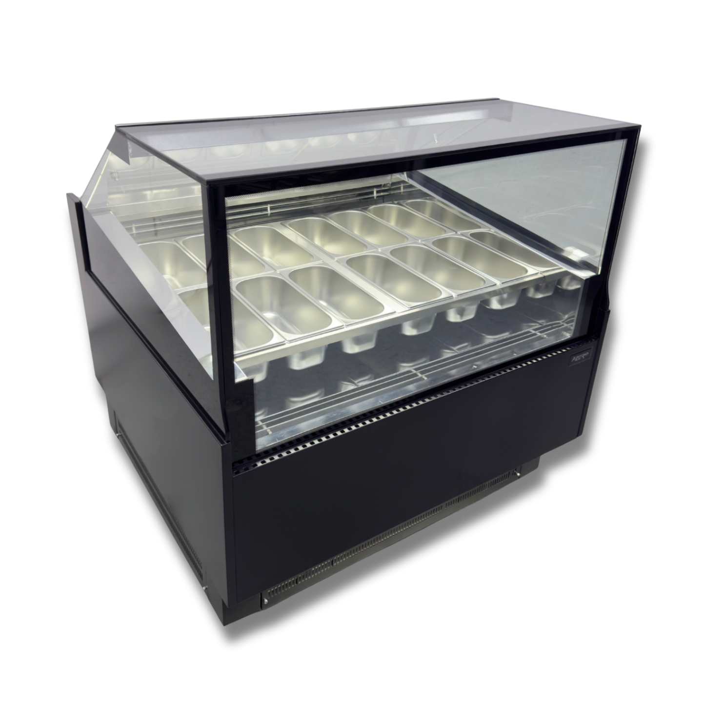 Vitrina para Helados o Gelato 12 sabores flotantes AZ-VH1200 EVO BLACK