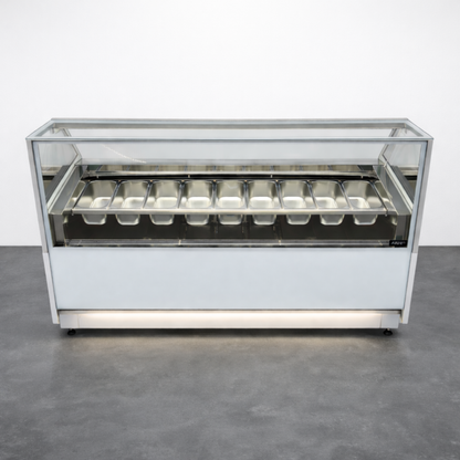Vitrina Helado duro o Gelato 9 Sabores SLIM AZ-VH9A1720 EVO