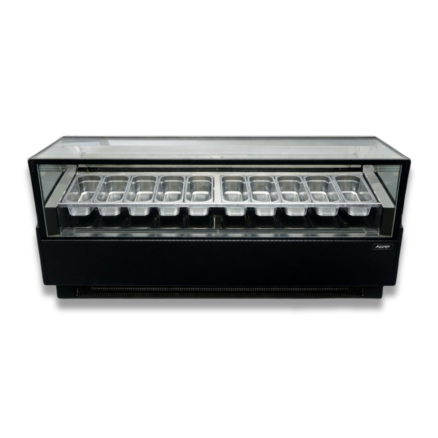 Vitrina Helado duro o Gelato 10 Sabores SLIM AZ-VH10A1885 EVO BLACK