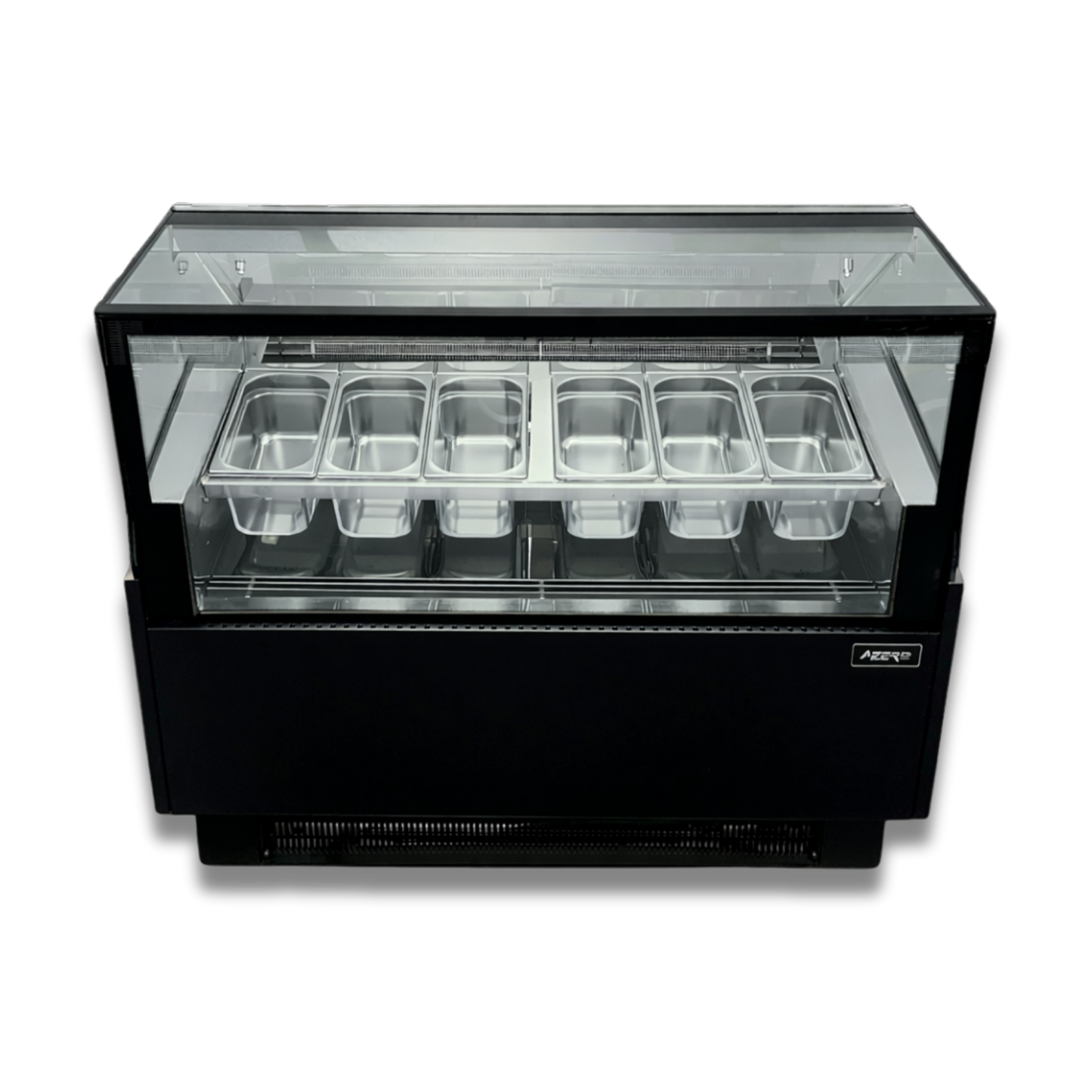 Vitrina Helado duro o Gelato 6 Sabores SLIM AZ-VH6A1230 EVO BLACK
