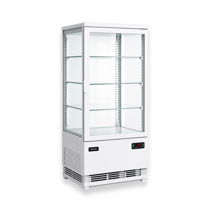 Vitrina Repostera Refrigerada Mini Torre de Cristal