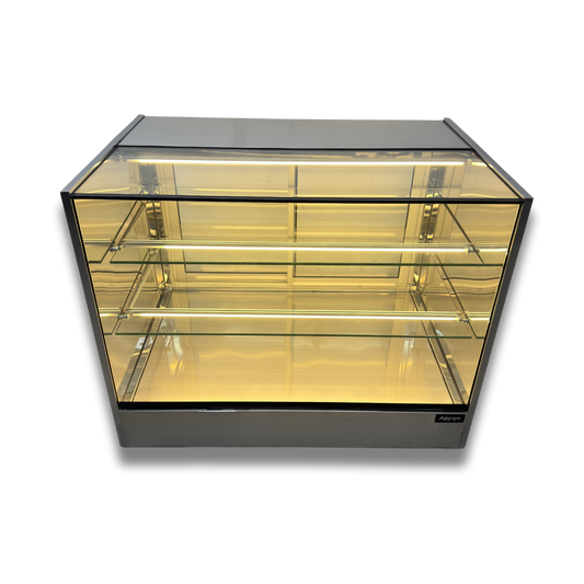 Vitrina Neutra en Acero Inoxidable 1.20 mts.