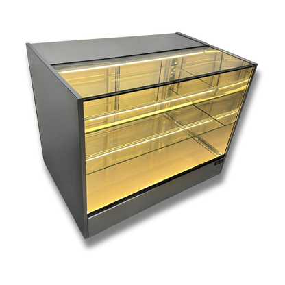 Vitrina Neutra en Acero Inoxidable 1.20 mts.