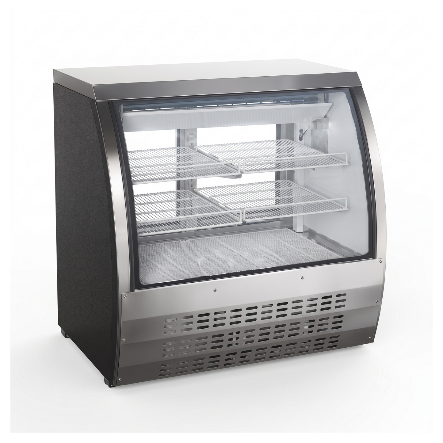 Vitrina Refrigerada Horizontal 1.20 mts INOX