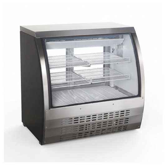 Vitrina Refrigerada Horizontal 1.20 mts INOX