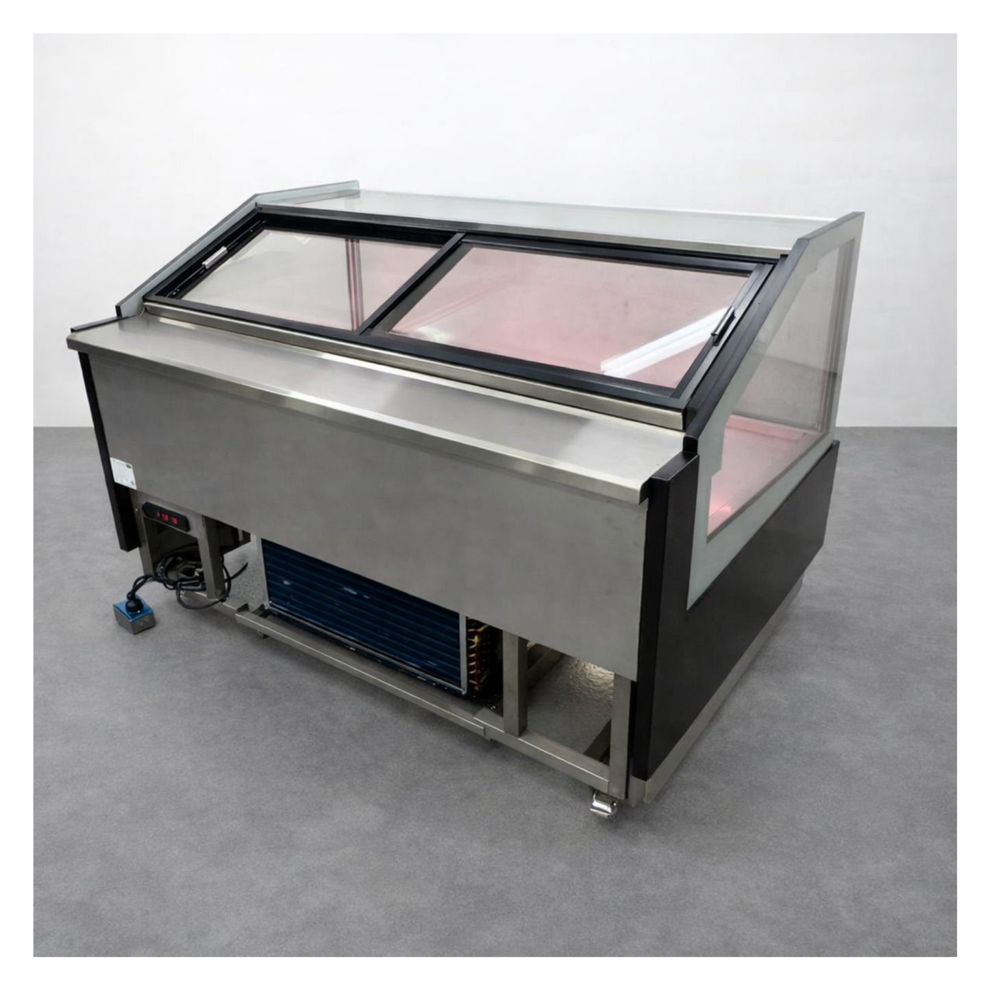 Vitrina para Pollo o Pescado Congelación 2.00 mts