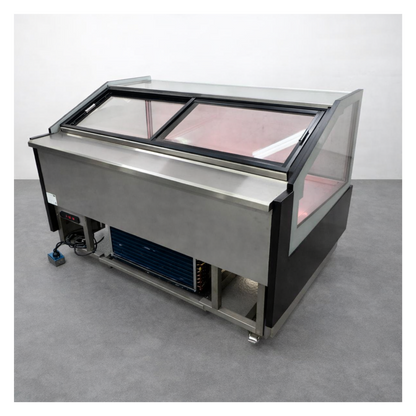 Vitrina para Pollo o Pescado Congelación 2.00 mts