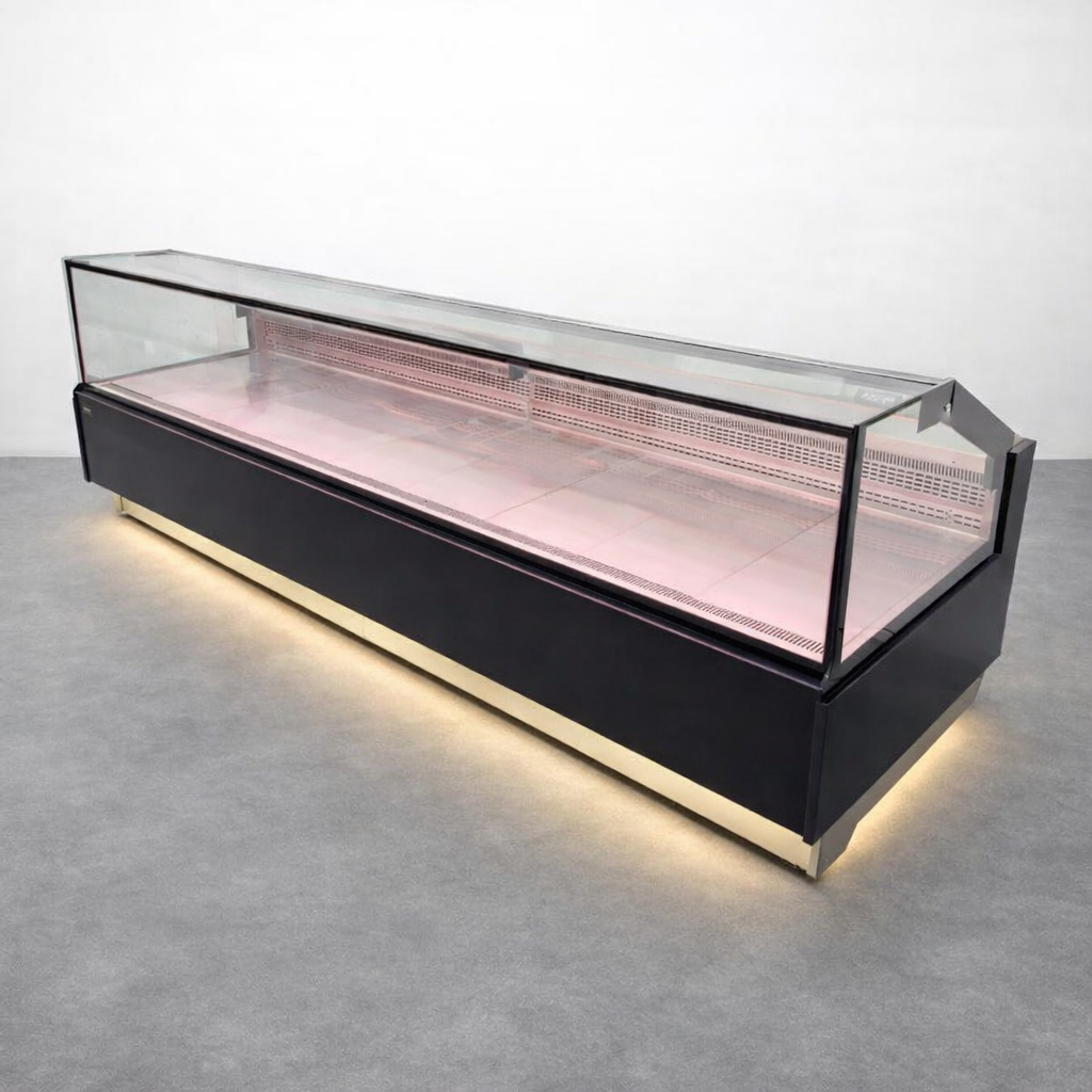 Vitrina para Exhibición de Pollo o Pescado Congelado 3.35 mts