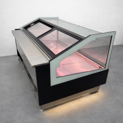 Vitrina para Pollo o Pescado Congelación 2.00 mts