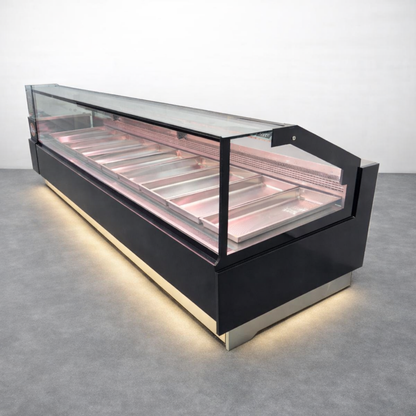 Vitrina para Exhibición de Carne Refrigerada 3.35 mts