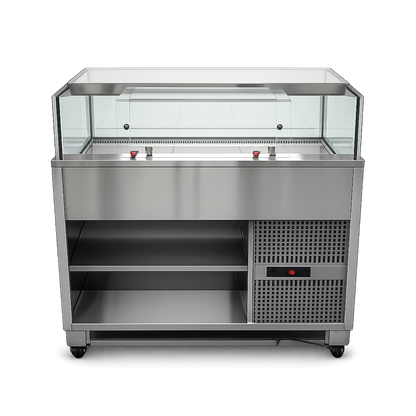 Vitrina Topinera Refrigerada DROP IN 1.00 mt