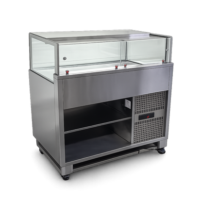 Vitrina Topinera Refrigerada DROP IN 1.00 mt