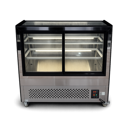 Vitrina Refrigerada Horizontal 1.20 mts BLACK