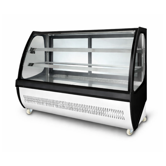 Vitrina Refrigerada Horizontal 1.20 mts BLACK