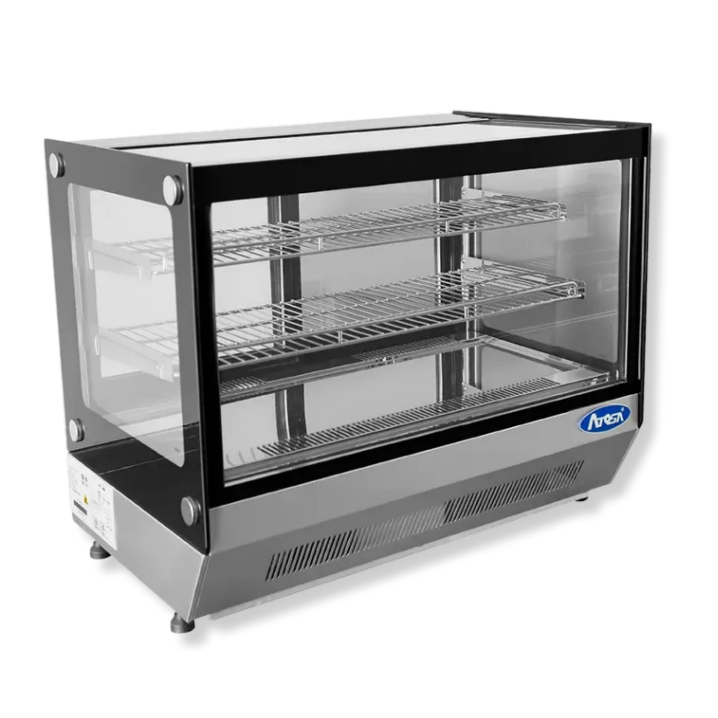 Vitrina Refrigerada Sobremostrador de 70 cm.
