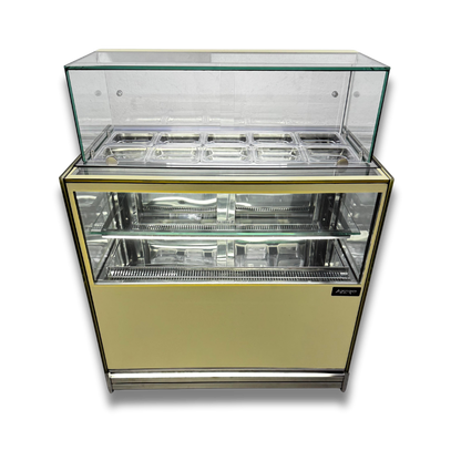 Vitrina Refrigerada + 8 Toppings Refrigerados