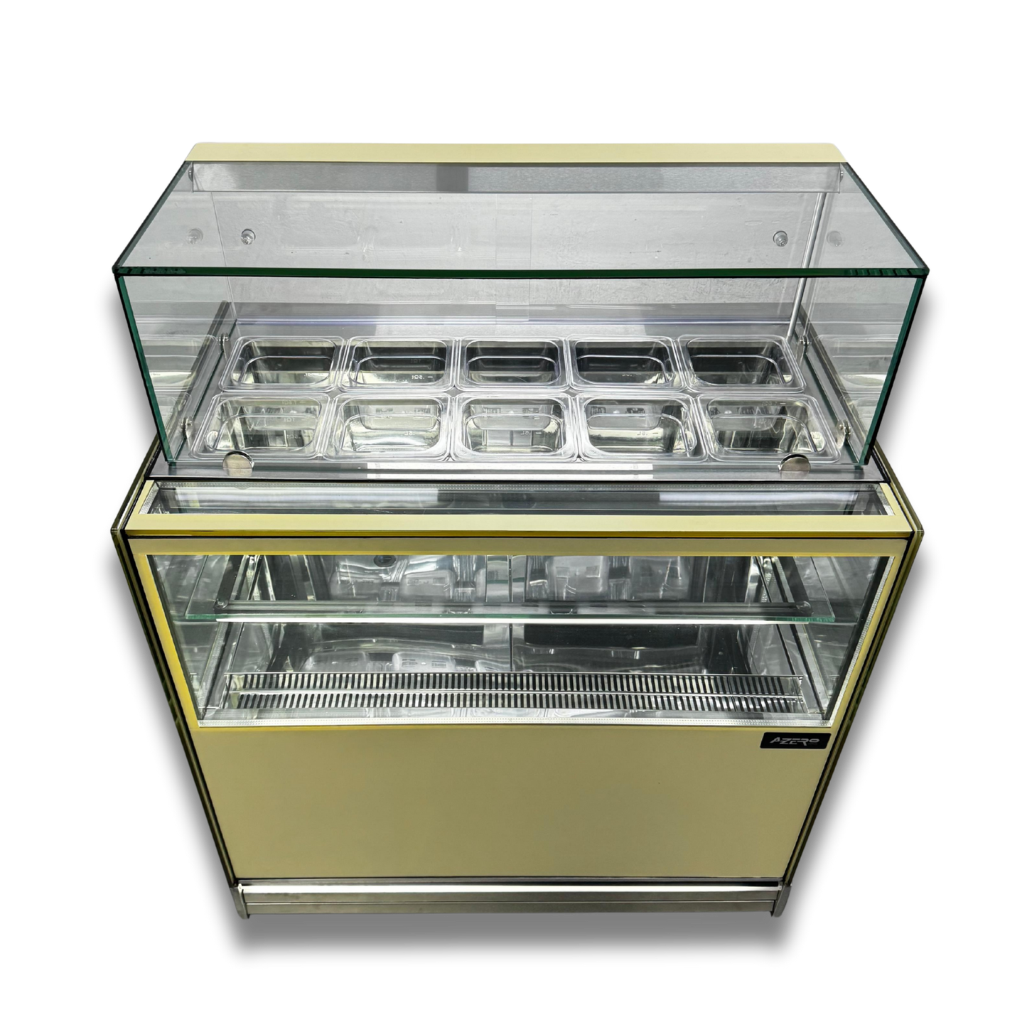 Vitrina Refrigerada + 8 Toppings Refrigerados