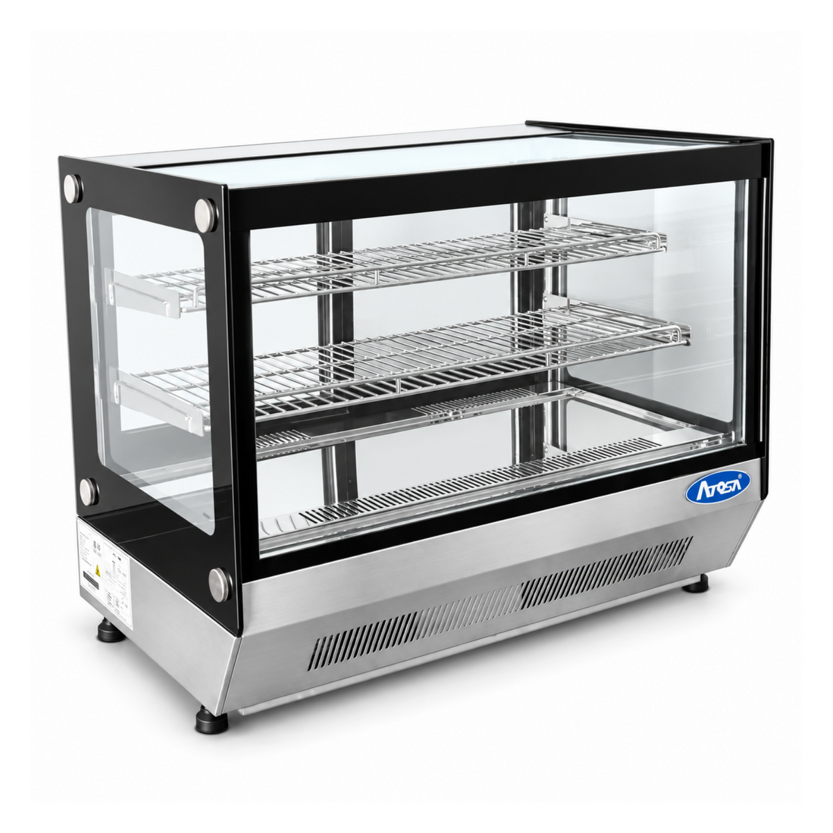 Vitrina Refrigerada Sobremostrador de 70 cm.