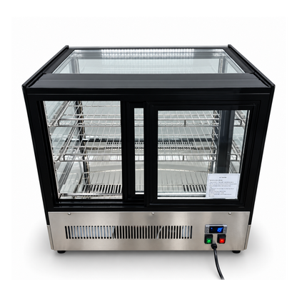 Vitrina Refrigerada Sobremostrador de 70 cm.