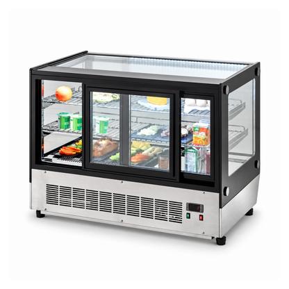 Vitrina Refrigerada Sobremostrador de 70 cm.