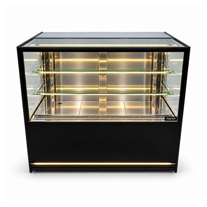 Vitrina Mantenedora Caliente de piso 120 cm. EVOLUZIONE