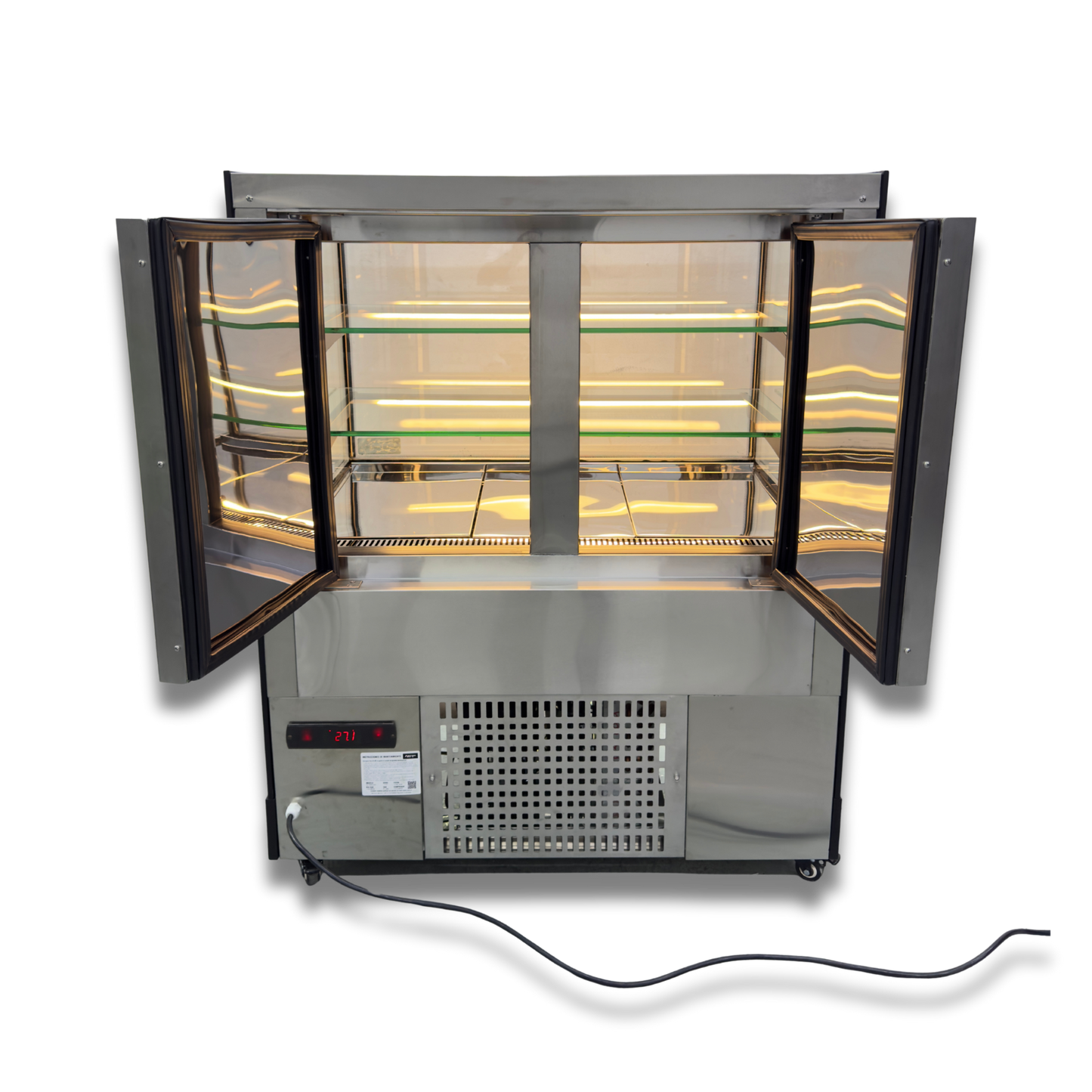 Vitrina Repostera Refrigerada 1.00 mts. EVOLUZIONE