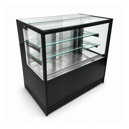 Vitrina Repostera Refrigerada 1.20 mts. EVOLUZIONE BLACK