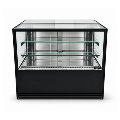 Vitrina Repostera Refrigerada 1.20 mts. EVOLUZIONE BLACK