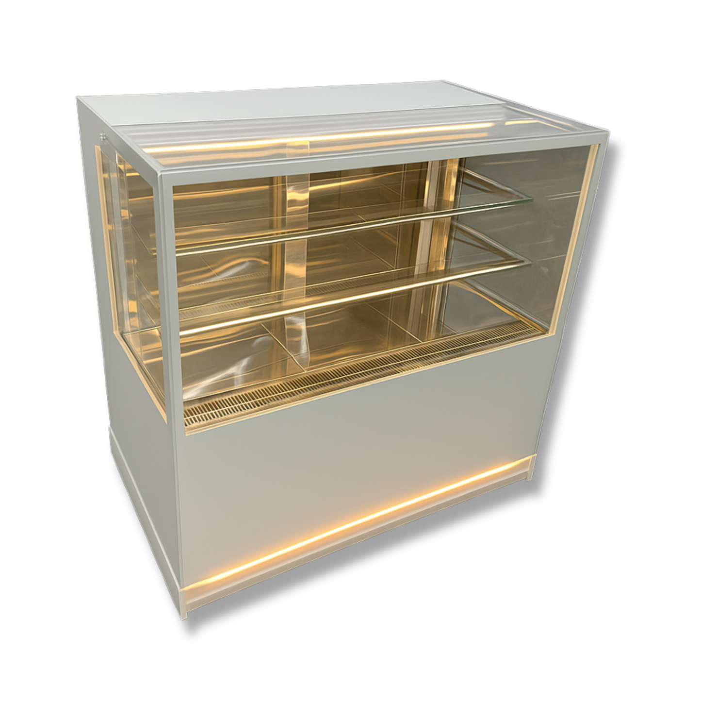 Vitrina Repostera Refrigerada 1.20 mts. EVOLUZIONE WHITE