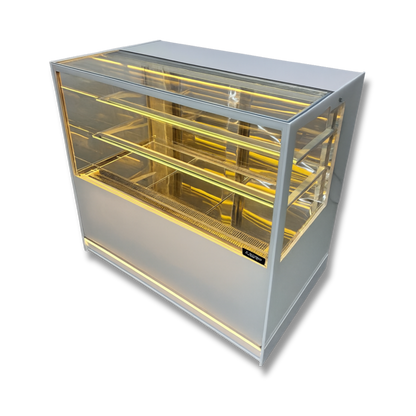 Vitrina Repostera Refrigerada 1.20 mts. EVOLUZIONE WHITE