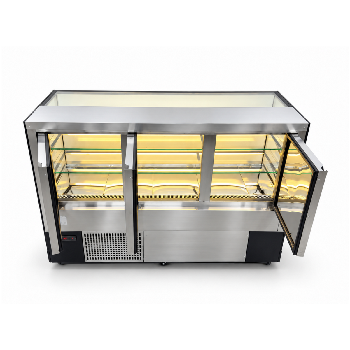 Vitrina Repostera Refrigerada 1.50 mts. EVOLUZIONE