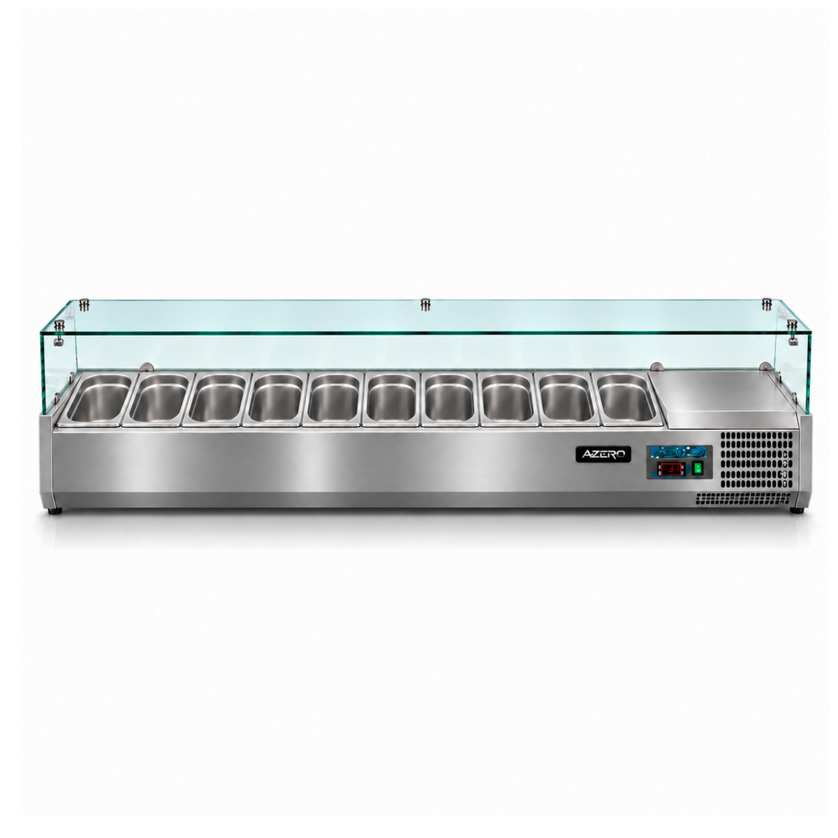 Vitrina sobremostrador 200 cm