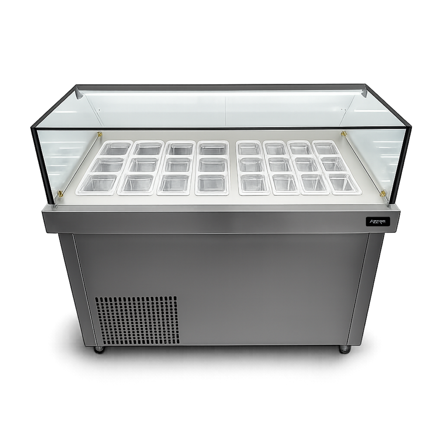 Vitrina Topinera 12 Refrigerados + 12 Neutros