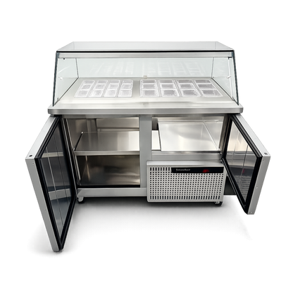 Vitrina Topinera 12 Refrigerados + 12 Neutros