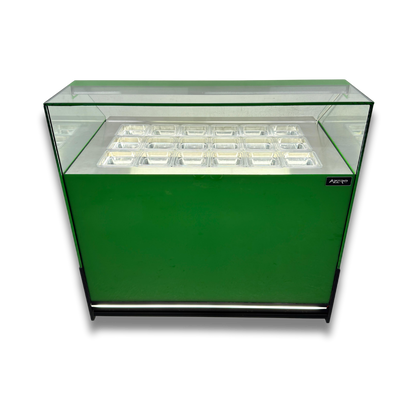 Vitrina Topinera 18 Refrigerados 1.20 mts. EVO