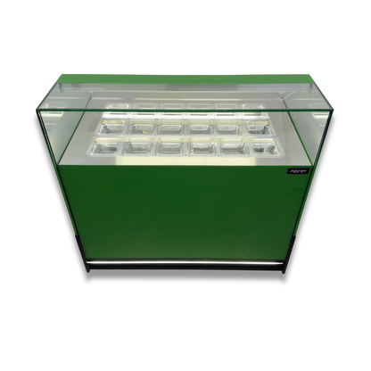 Vitrina Topinera 18 Refrigerados 1.20 mts. EVO