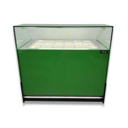 Vitrina Topinera 18 Refrigerados 1.20 mts. EVO